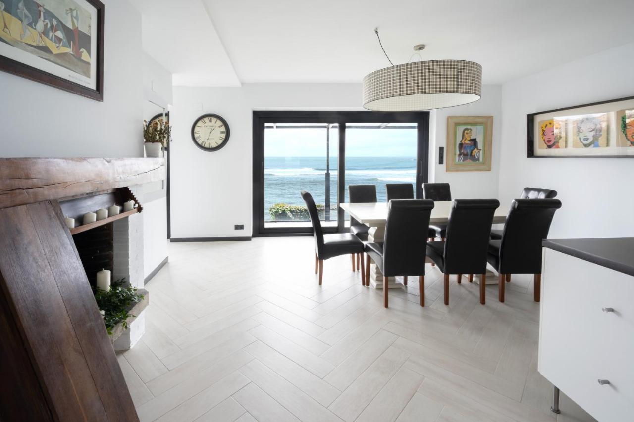 Mundaka Beachfront House Bagian luar foto